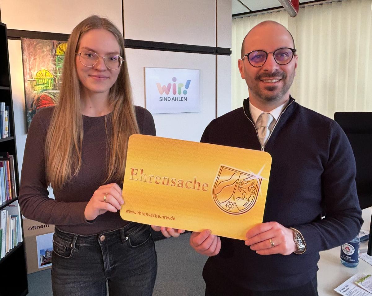 Ehrenamtskarte in Ahlen jetzt leichter zu bekommen