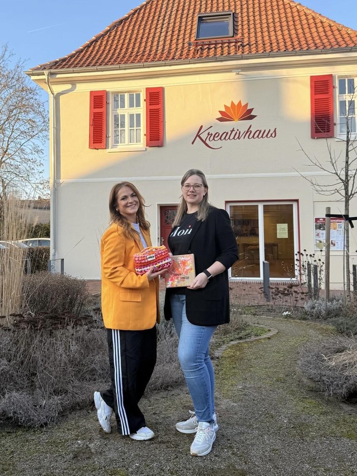 Farbe trifft Faser im Kreativhaus Ahlen