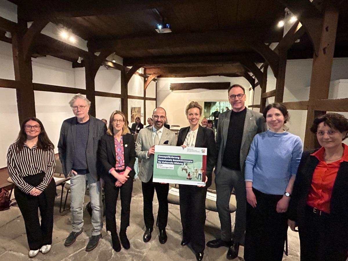 Stadt Ahlen erhält Landespreis für Kulturelle Bildung