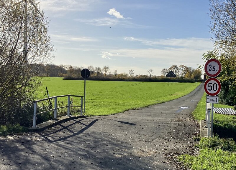 Neue Brücke am Nienholtweg
