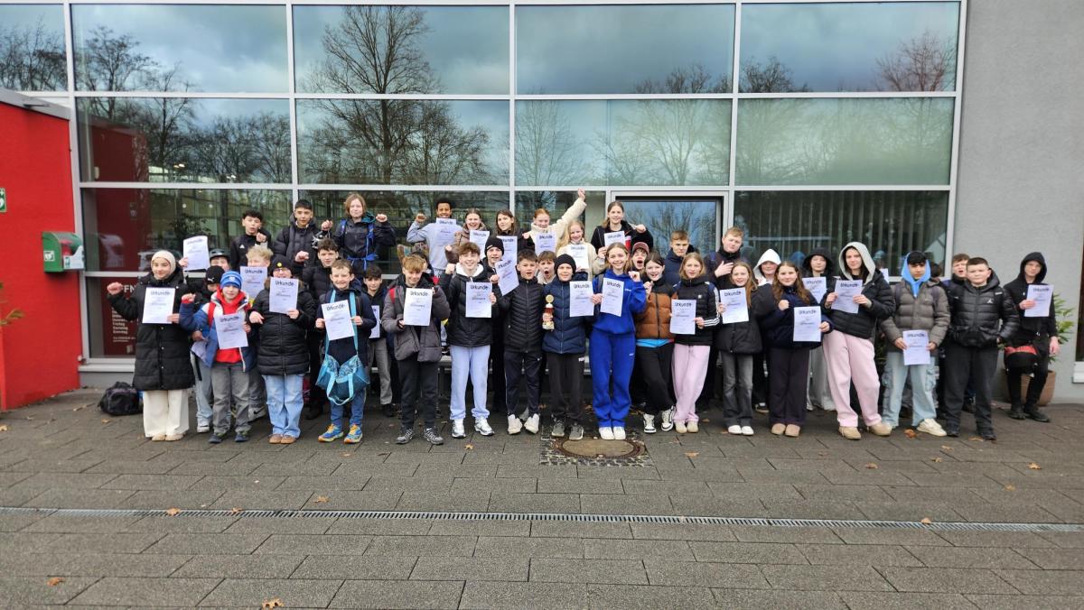 Schwimm-Stadtmeisterschaft: Fritz-Winter-Gesamtschule siegt beim Debüt