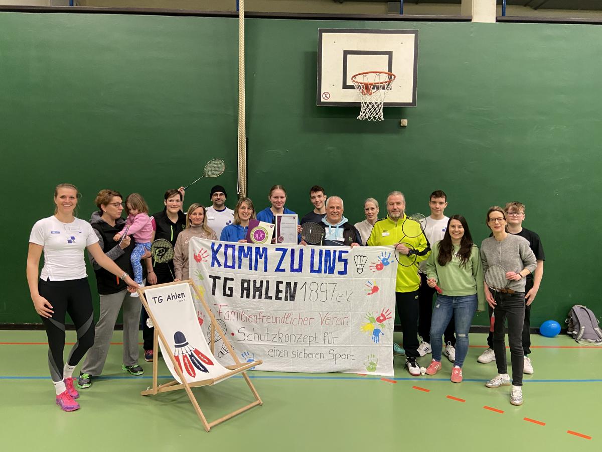 TG Ahlen erhält Qualitätssiegel für Kinder- und Jugendarbeit