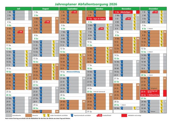 Abfuhrkalender 2026-9