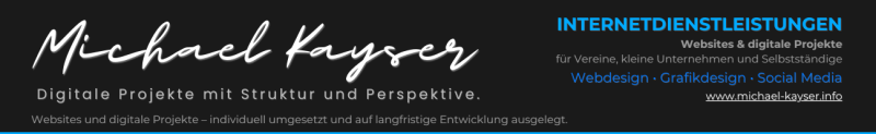 Banner Michael Kayser Internetdienstleistungen 04-03-2026 Canva 01