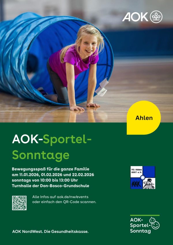 Flyer SportelSonntage Ahlen 2026