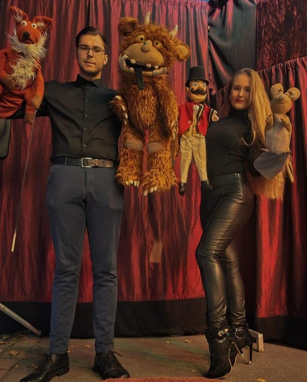 Puppenspieler Josef Tränklers Puppenbühne